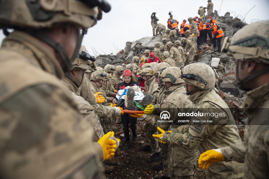 Tunceli de deprem yangın ve arama kurtarma tatbikatı yapıldı Anadolu