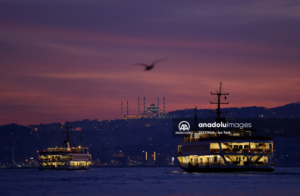 Sunrise in Istanbul