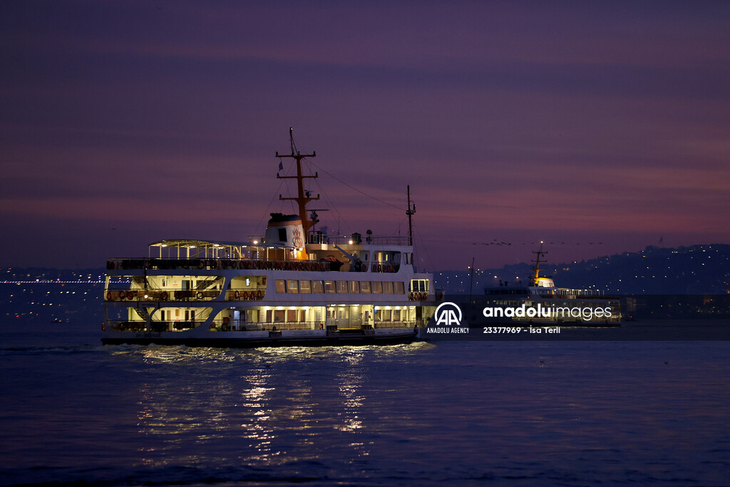 Sunrise in Istanbul