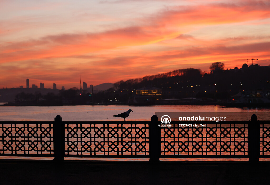 Sunrise in Istanbul