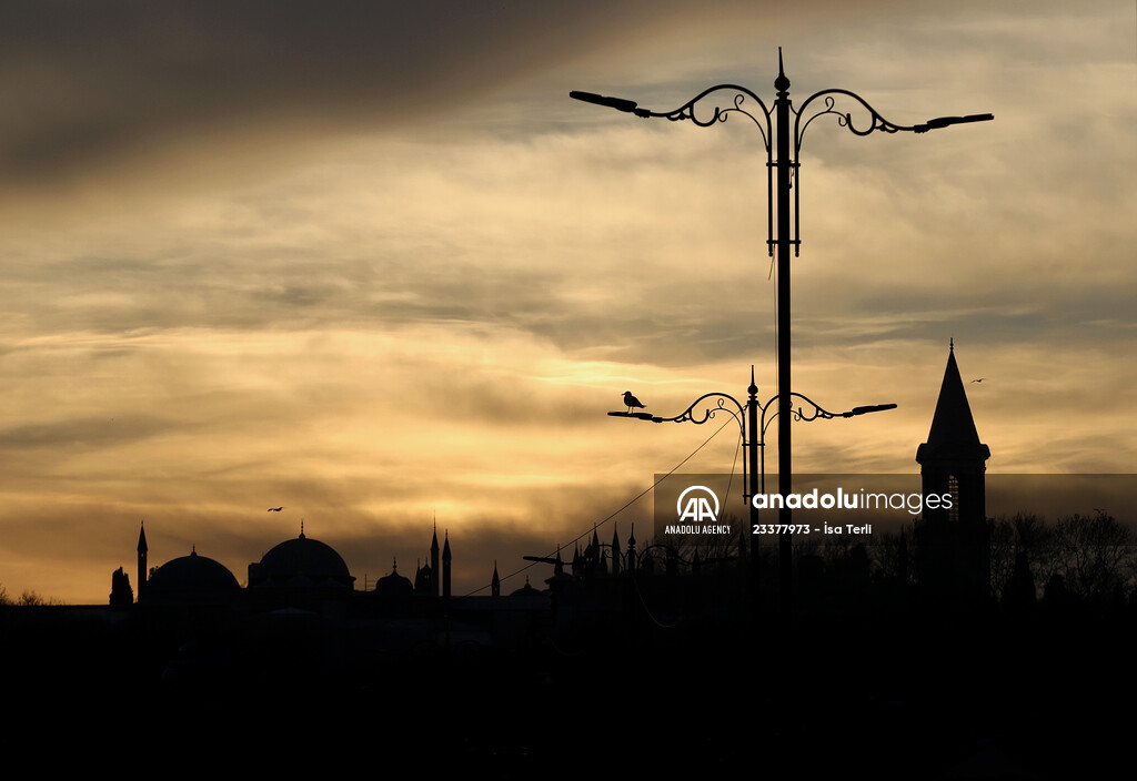 Sunrise in Istanbul