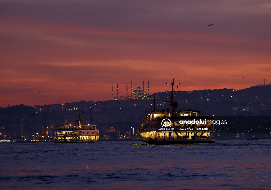Sunrise in Istanbul