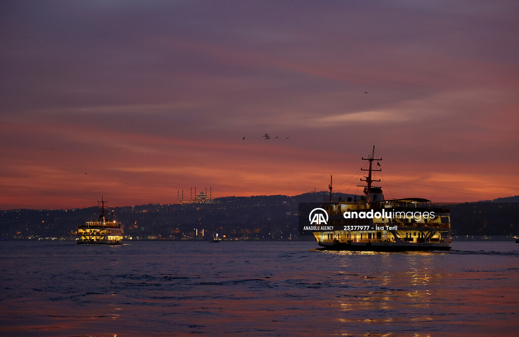 Sunrise in Istanbul