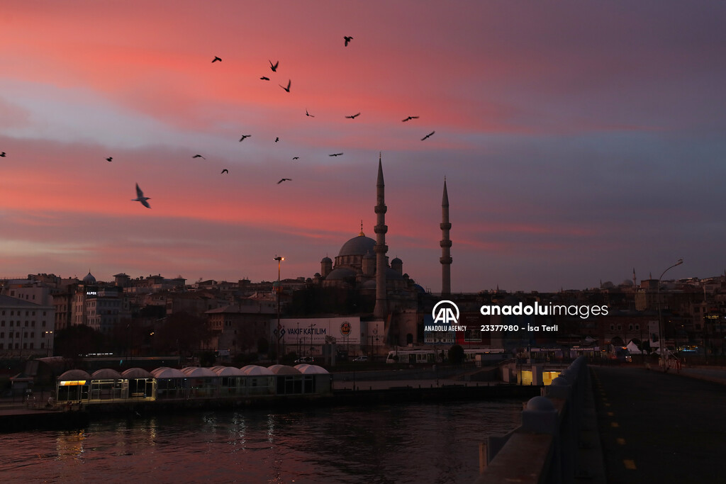Sunrise in Istanbul