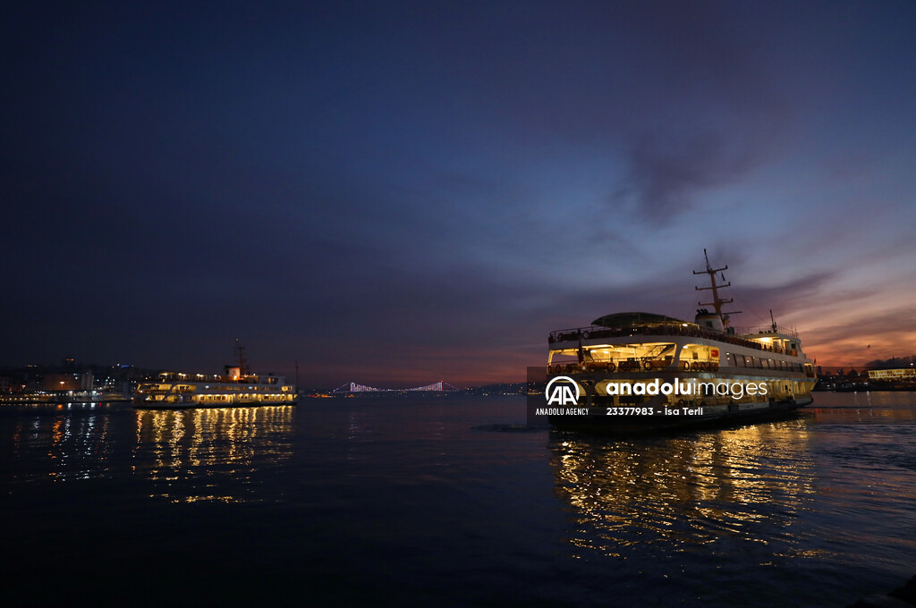 Sunrise in Istanbul