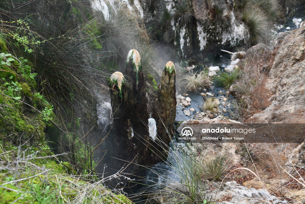 Ulus Dağı eteklerindeki eski yerleşim bölgesi ve termal kaynak turizme kazandırılacak
