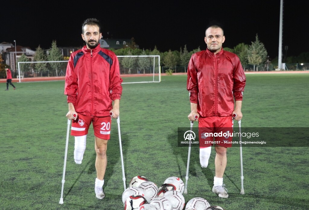 Emin Tiryaki, Ampute Milli Futbol Takımı'nda kalıcı olmak istiyor: