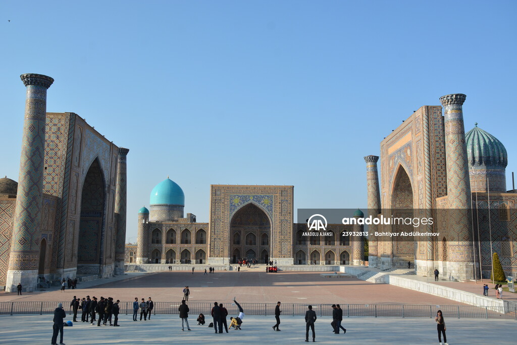 Türkiye'nin Özbekistan'da ilk başkonsolosluğunu açacağı Semerkant'ta Türk-İslam medeniyetinin önemli eserleri bulunuyor