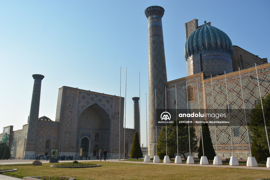 Türkiye'nin Özbekistan'da ilk başkonsolosluğunu açacağı Semerkant'ta Türk-İslam medeniyetinin önemli eserleri bulunuyor