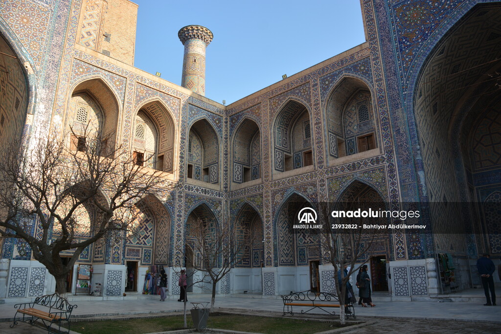 Türkiye'nin Özbekistan'da ilk başkonsolosluğunu açacağı Semerkant'ta Türk-İslam medeniyetinin önemli eserleri bulunuyor
