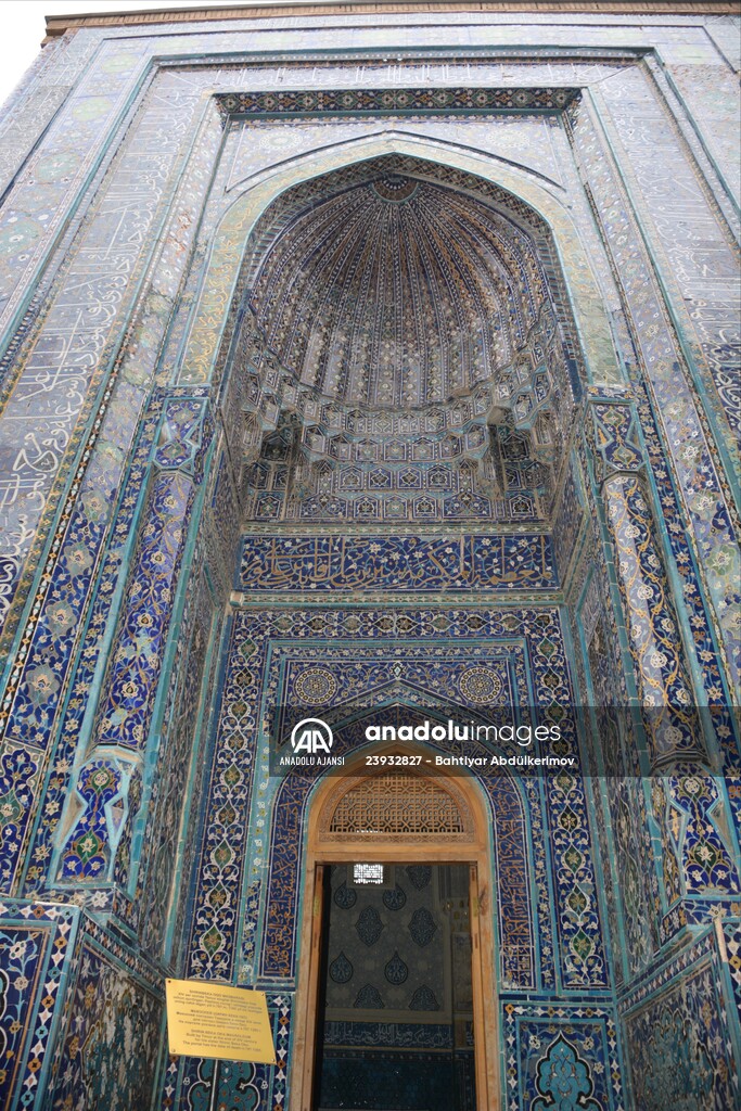 Türkiye'nin Özbekistan'da ilk başkonsolosluğunu açacağı Semerkant'ta Türk-İslam medeniyetinin önemli eserleri bulunuyor