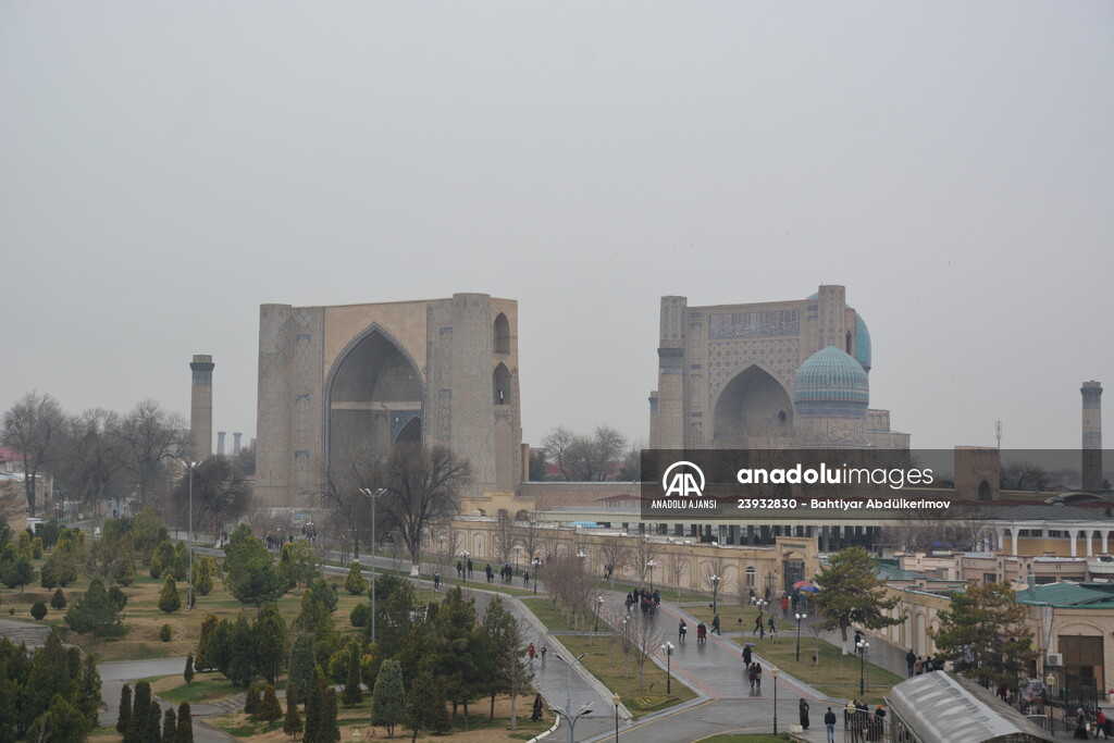 Türkiye'nin Özbekistan'da ilk başkonsolosluğunu açacağı Semerkant'ta Türk-İslam medeniyetinin önemli eserleri bulunuyor