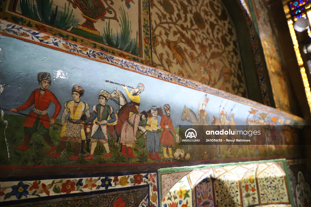 Azerbaycan'ın Dünya Kültür Mirası Listesi'ndeki Şeki Han Sarayı turist akınına uğruyor