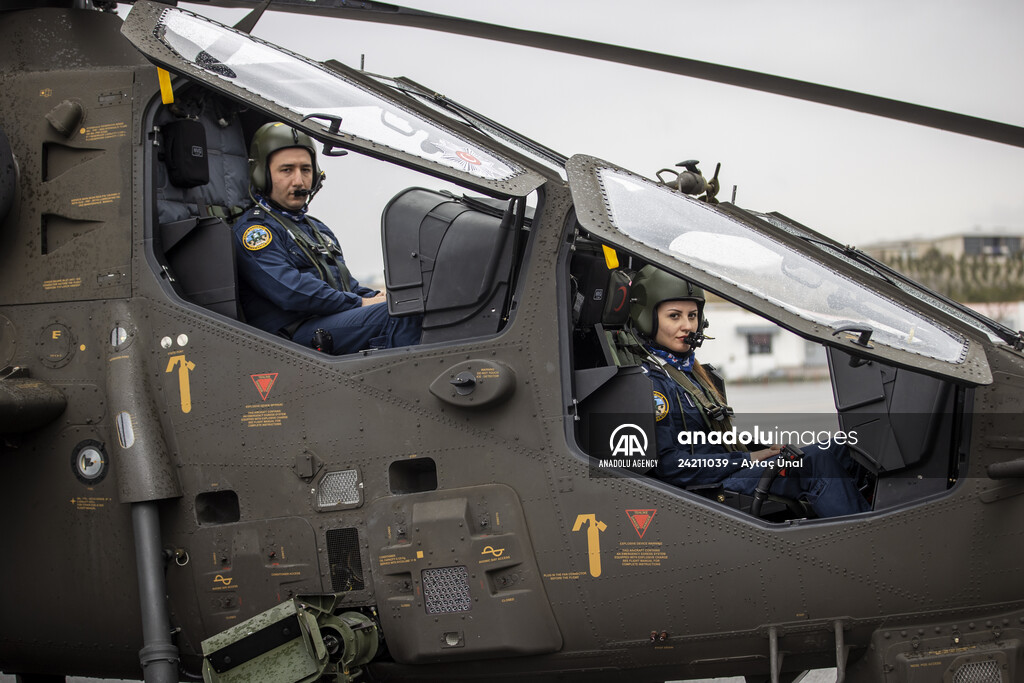 Turkish Police Department's 'ATAK' helicopters