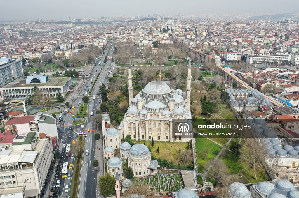 Masterpieces of Sinan the architect in Istanbul