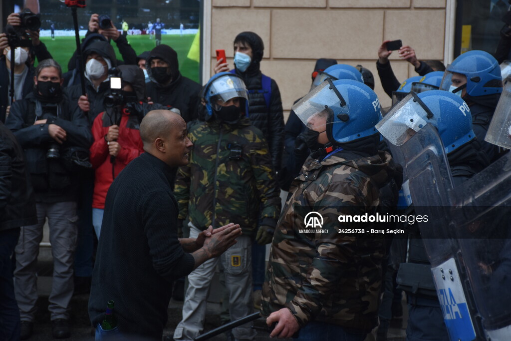 Draghi government protested in Italy over Covid-19 measures