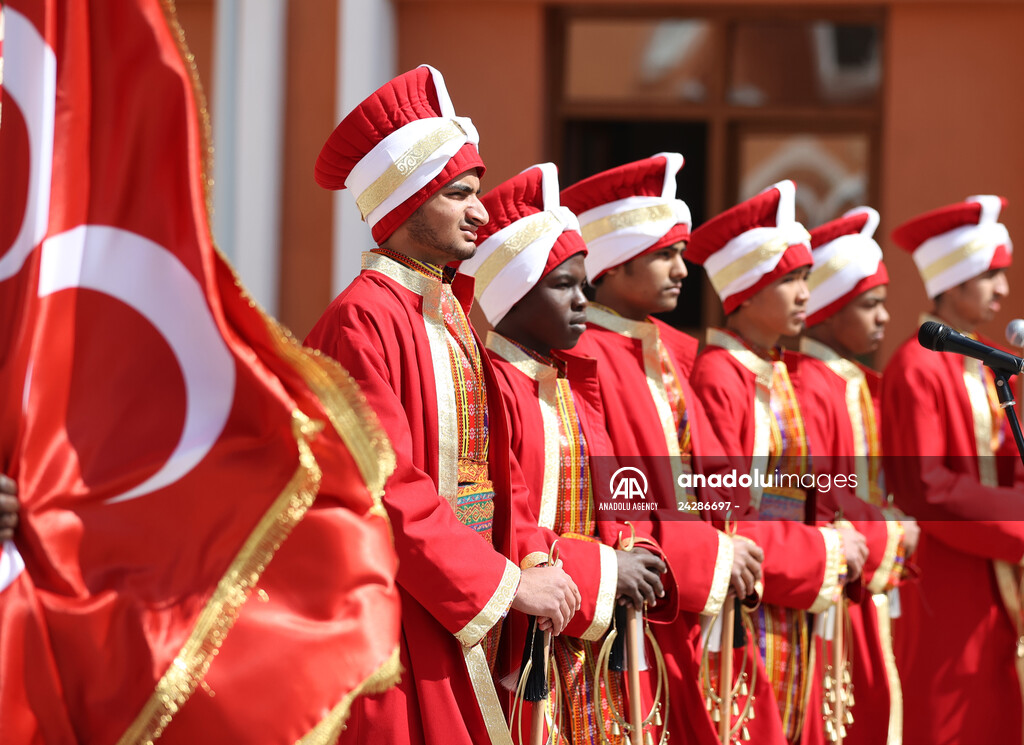 Mehter team formed with 33 students from 25 different countries