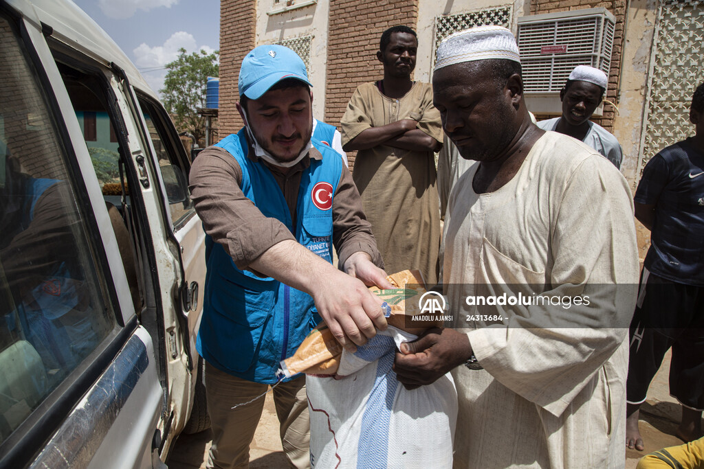 TDV'den Sudan'da ihtiyaç sahibi ailelere gıda yardımı