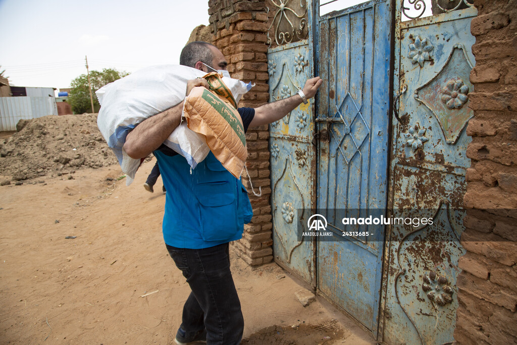 TDV'den Sudan'da ihtiyaç sahibi ailelere gıda yardımı