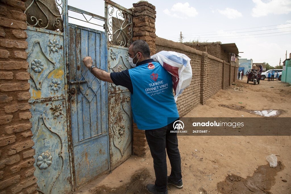 TDV'den Sudan'da ihtiyaç sahibi ailelere gıda yardımı