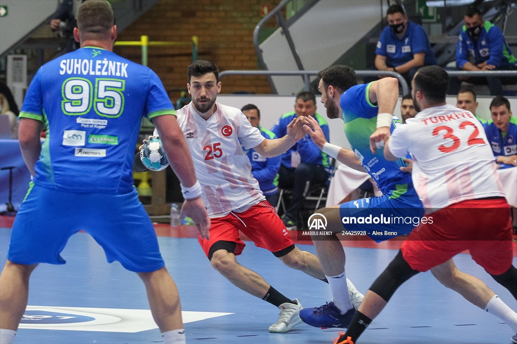 Slovenia v Turkey - Men’s Handball 2022 European Championships Qualification