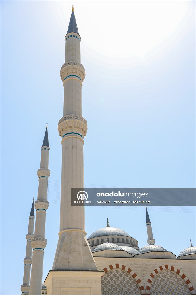 Grand Camlica Mosque in Istanbul
