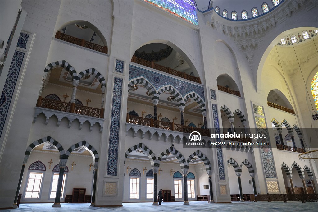 Grand Camlica Mosque in Istanbul