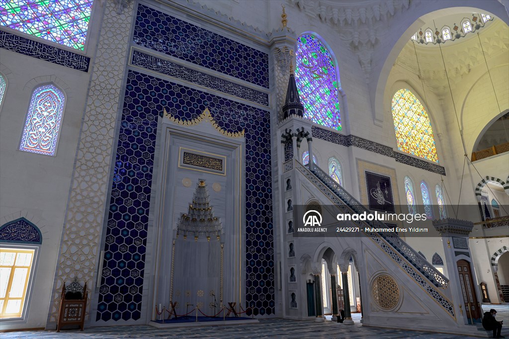 Grand Camlica Mosque in Istanbul