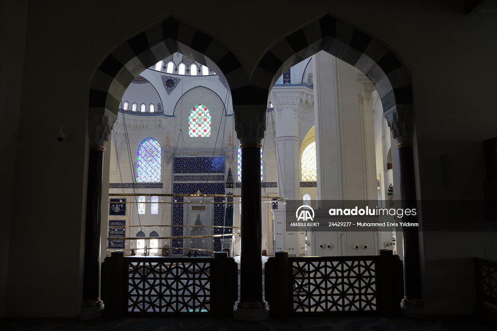 Grand Camlica Mosque in Istanbul