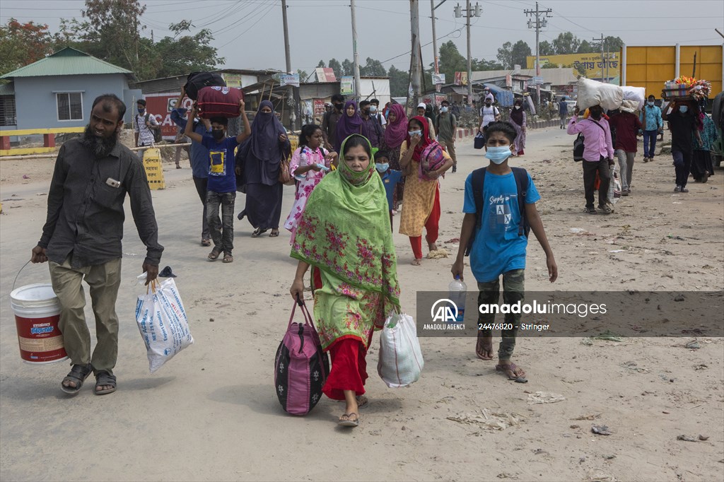 Ahead of Eid-al-Fitr In Bangladesh