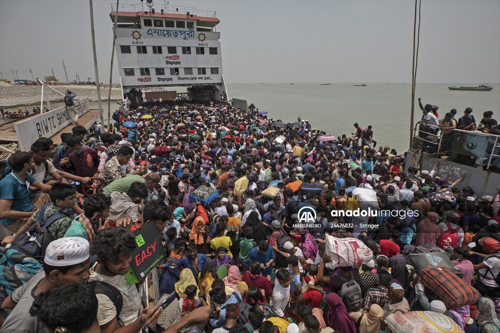 Ahead of Eid-al-Fitr In Bangladesh