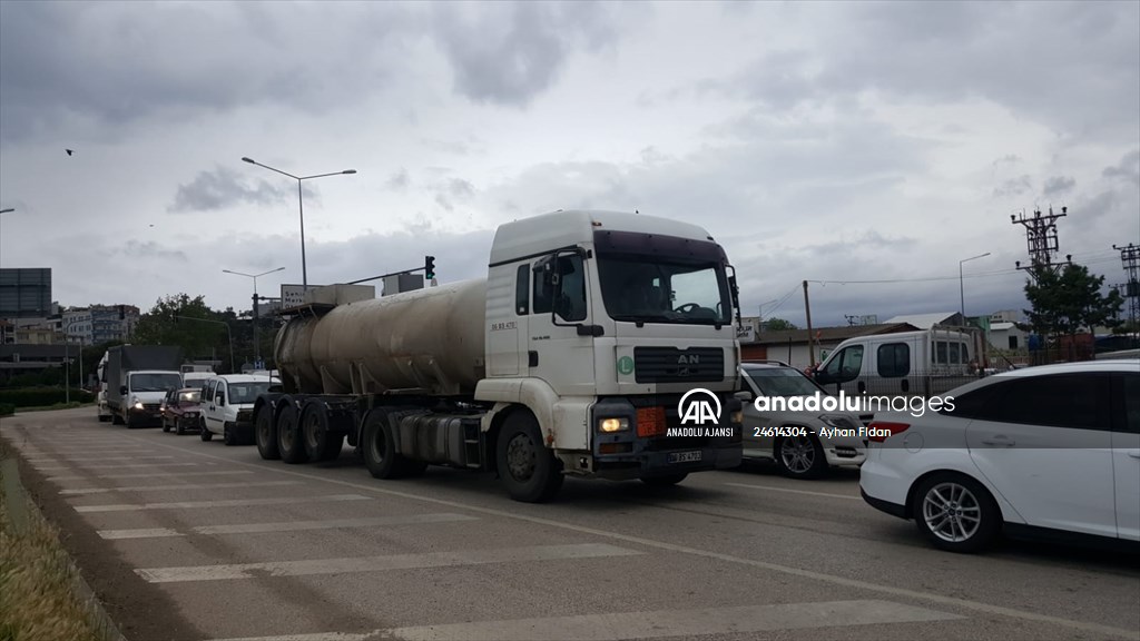 Bursa'da sağanak etkili oluyor