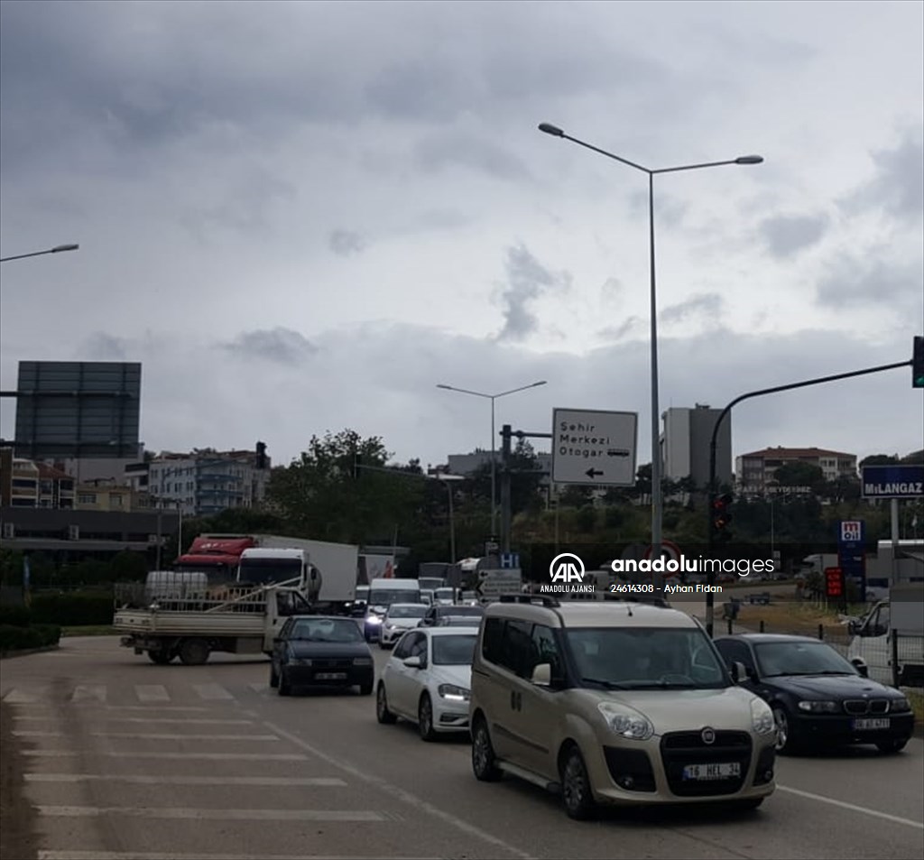 Bursa'da sağanak etkili oluyor
