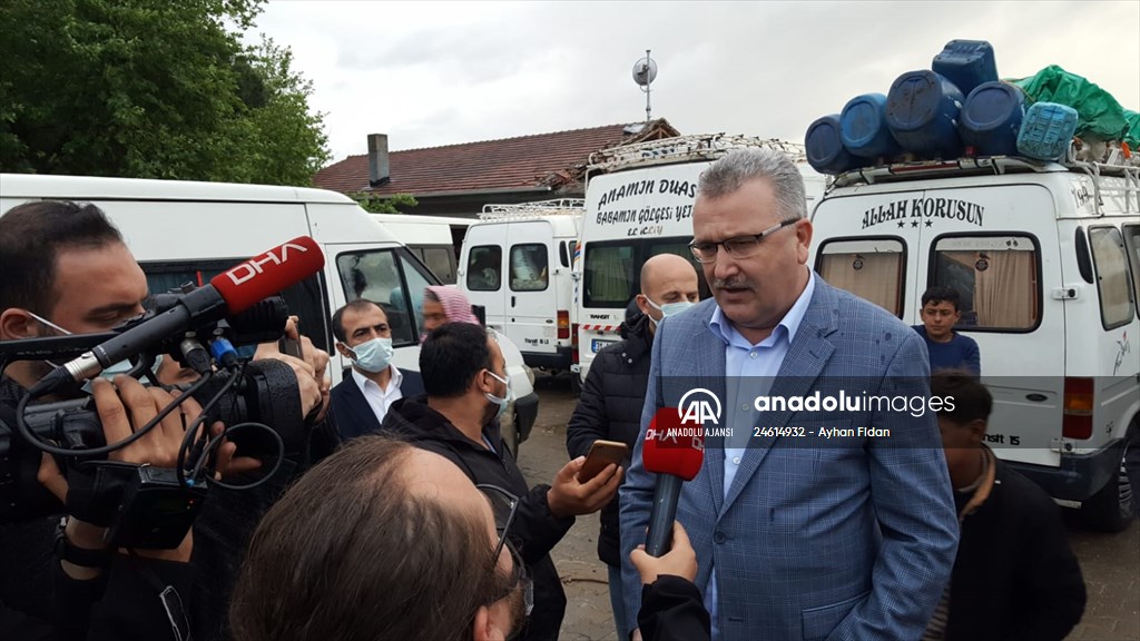 Bursa ve Balıkesir'de sağanak ve fırtına etkili oluyor