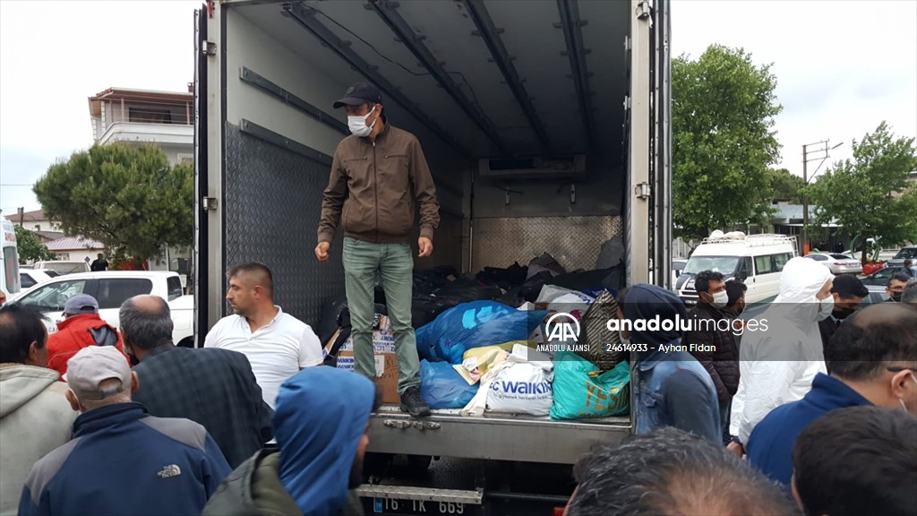 Bursa ve Balıkesir'de sağanak ve fırtına etkili oluyor