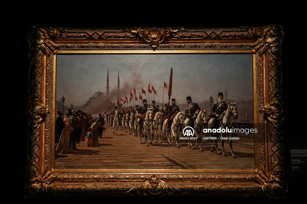 Istanbul museum boasts unmatched Ottoman palace painting collection