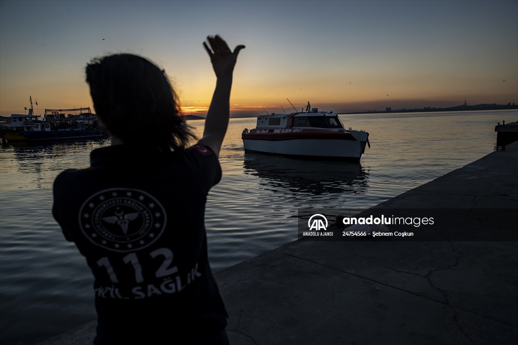 Adalardan ana karaya yaşam köprüsü: 112 deniz ambulansları