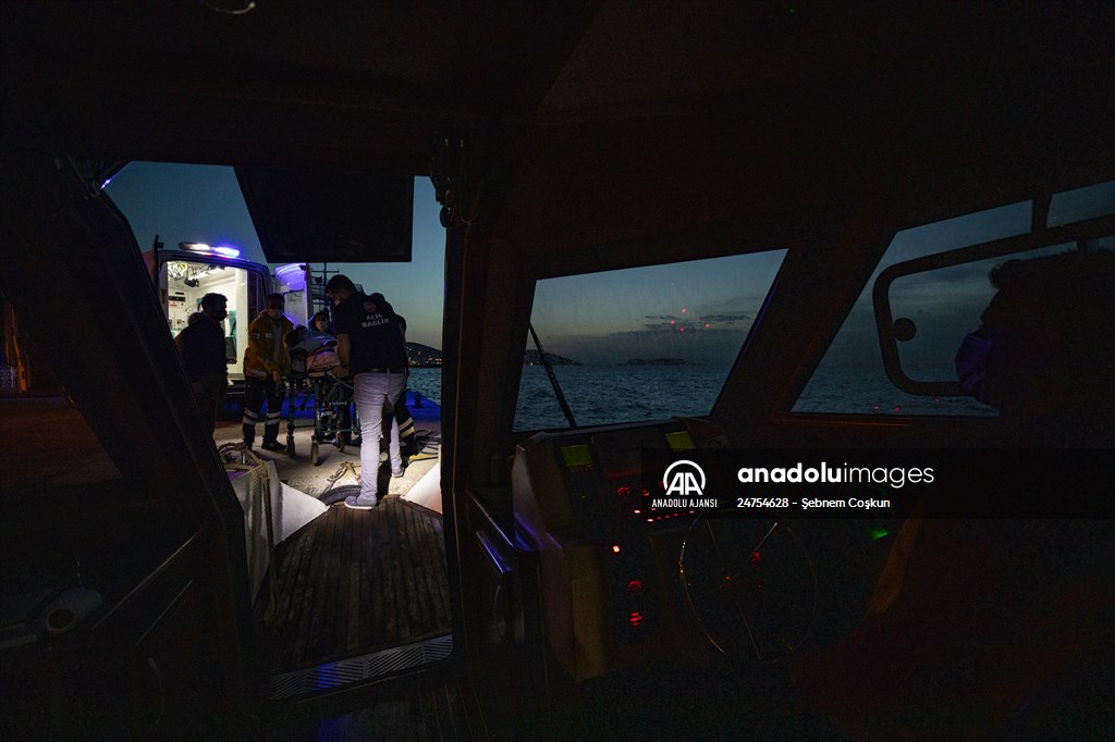 Adalardan ana karaya yaşam köprüsü: 112 deniz ambulansları