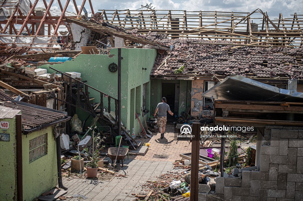 Tornado hits South Moravia region in Czechia