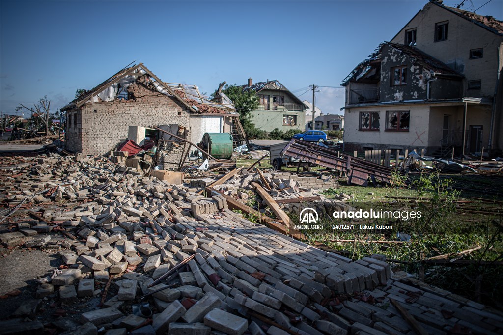 Tornado hits South Moravia region in Czechia