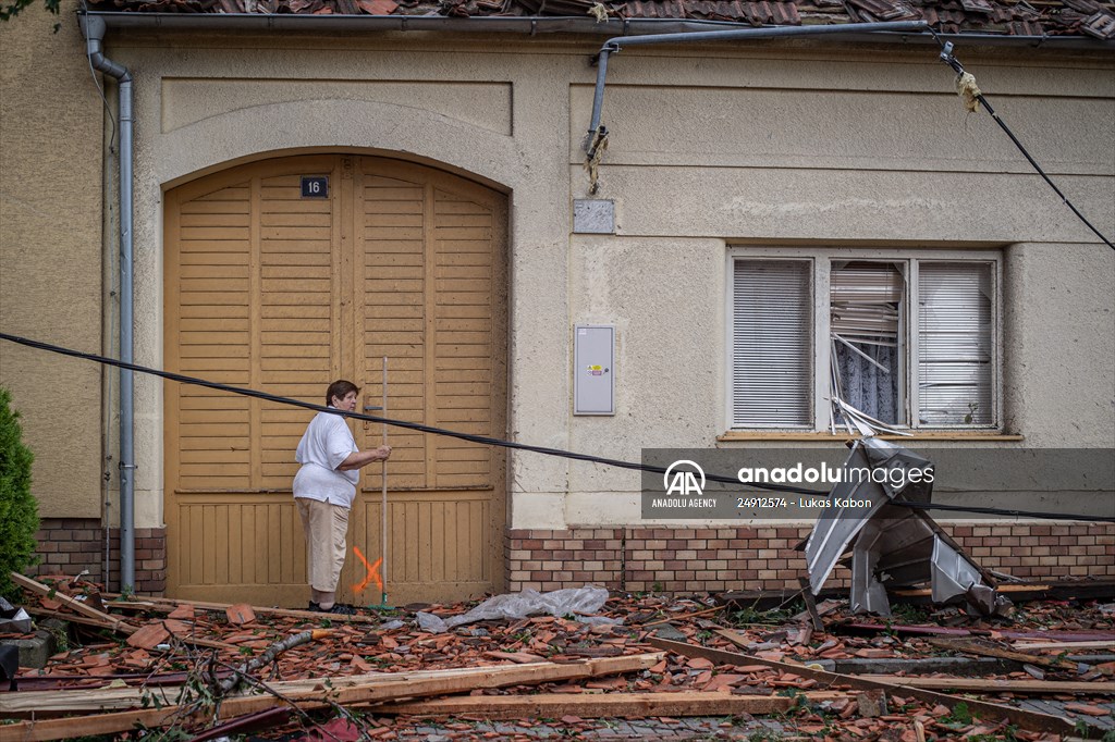 Tornado hits South Moravia region in Czechia