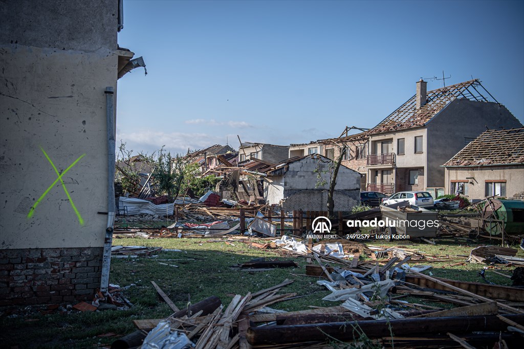 Tornado hits South Moravia region in Czechia