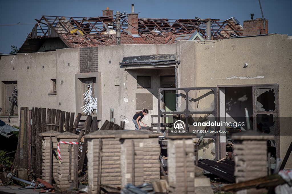 Tornado hits South Moravia region in Czechia