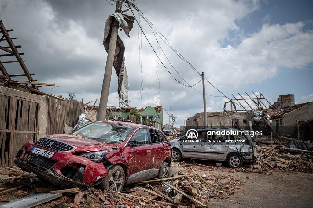 Tornado hits South Moravia region in Czechia