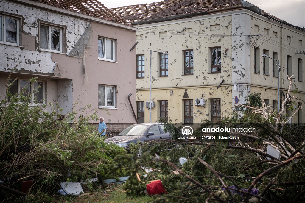 Tornado hits South Moravia region in Czechia