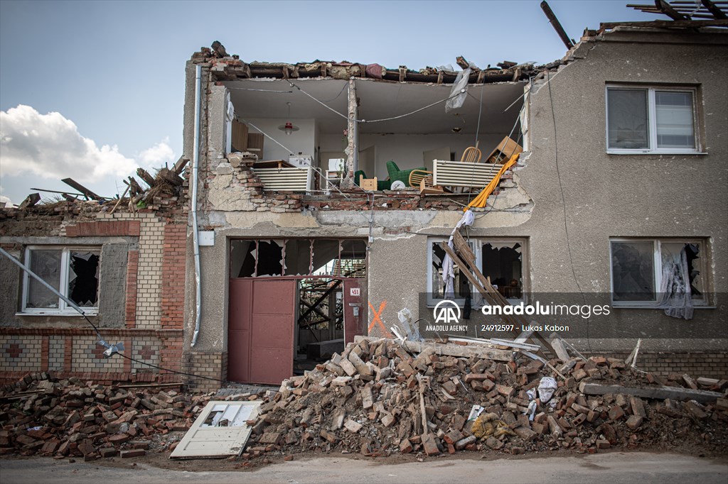 Tornado hits South Moravia region in Czechia