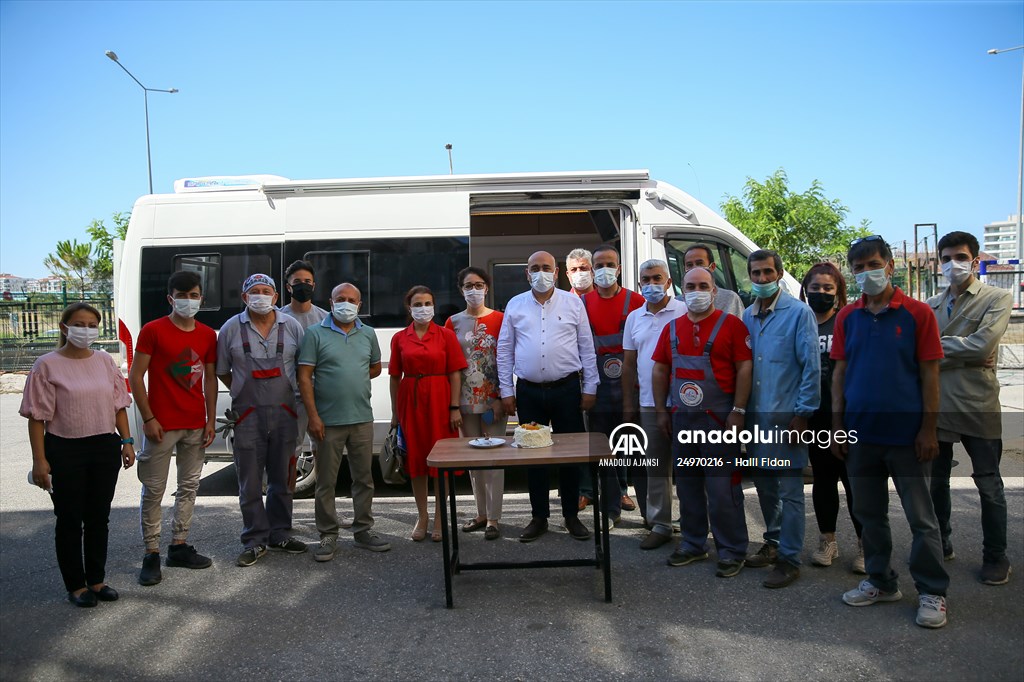 Meslek liseliler bu kez karavan için kolları sıvadı