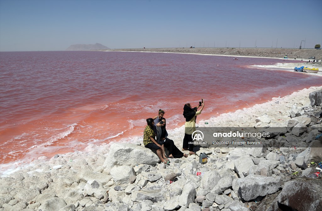 Drought Affects The Lake Urmia In Iran | Anadolu Images