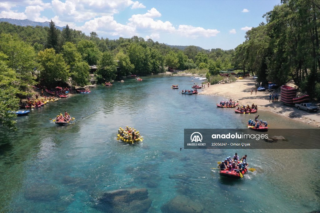 Rafting at Antalya's Koprulu Canyon