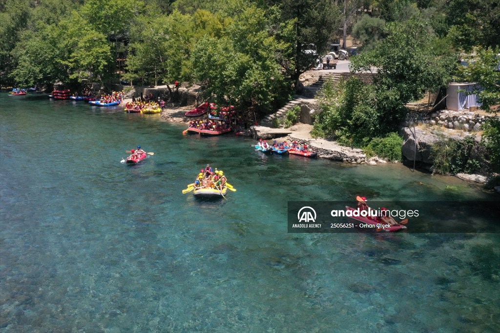 Rafting at Antalya's Koprulu Canyon